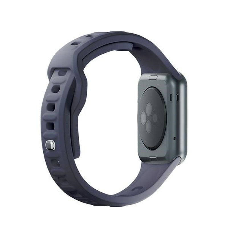 3mk silikona pulksteņa siksna Apple Watch 38/40/41 mm, pelēka