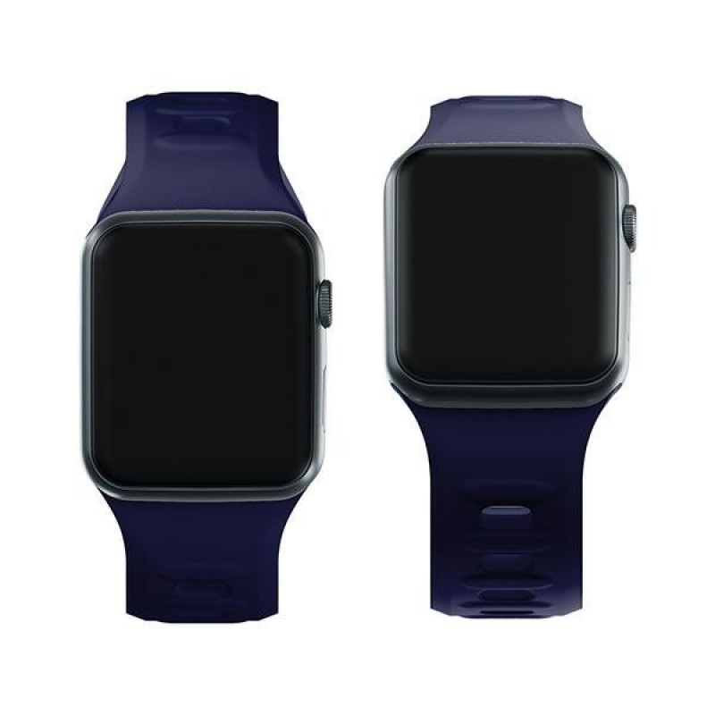 3mk silikona pulksteņa siksniņa Apple Watch 38/40/41 mm, ocean blue