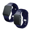 3mk silikona pulksteņa siksniņa Apple Watch 38/40/41 mm, ocean blue