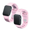 3mk silikona pulksteņa siksniņa Apple Watch 38/40/41 mm, pūdera rozā