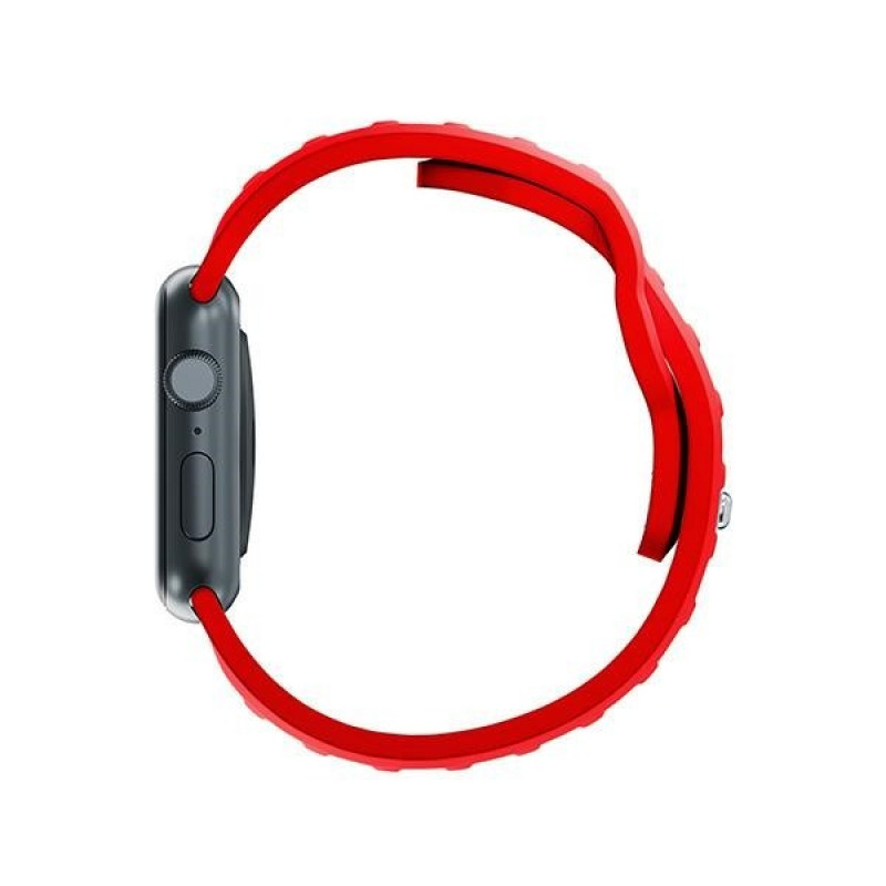 3mk silikona pulksteņa siksniņa Apple Watch 38/40/41 mm, sarkana