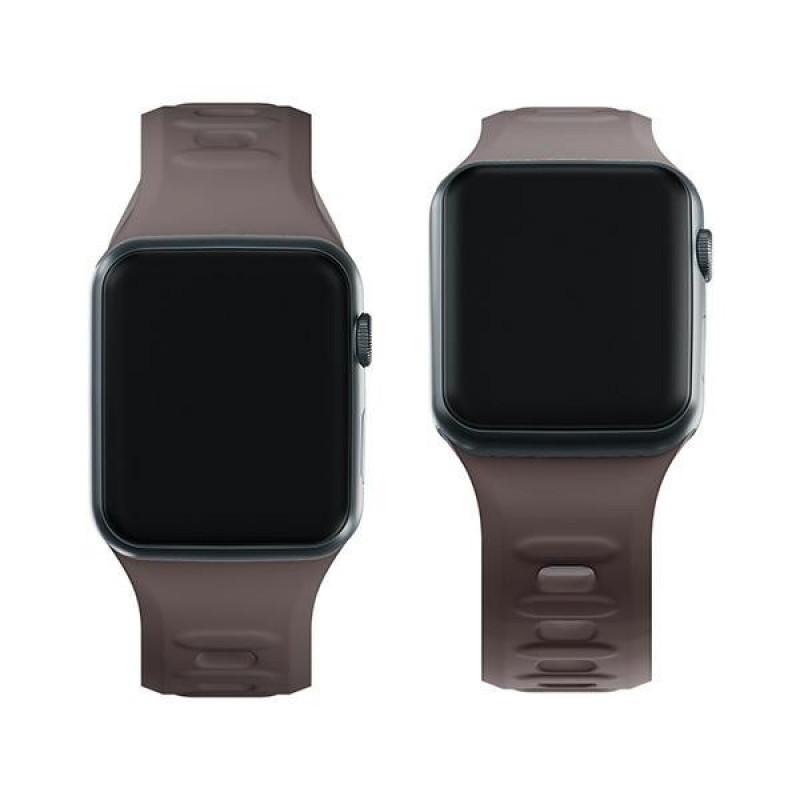 3mk silikona pulksteņa siksniņa Apple Watch 38/40/41 mm, taupe