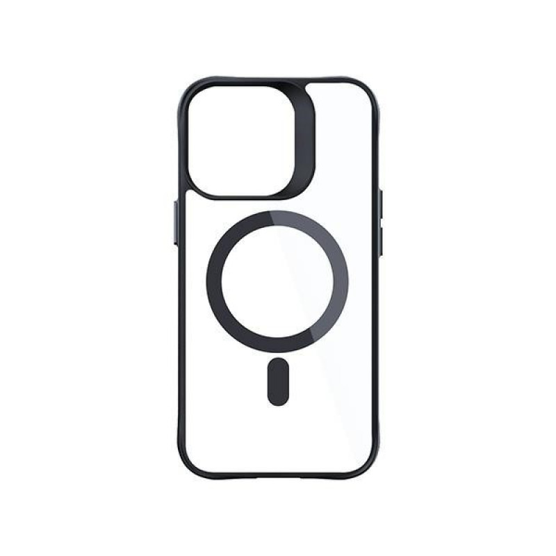 3MK Satin Armor MagCase ar MagSafe Apple iPhone 15 Pro, caurspīdīgs ar melnu rāmi