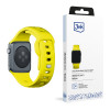 3mk silikona pulksteņa siksniņa Apple Watch 38/40/41 mm, dzeltena