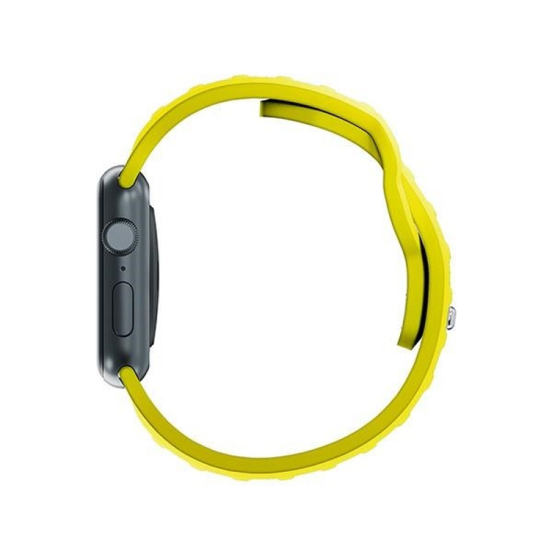 3mk silikona pulksteņa siksniņa Apple Watch 38/40/41 mm, dzeltena