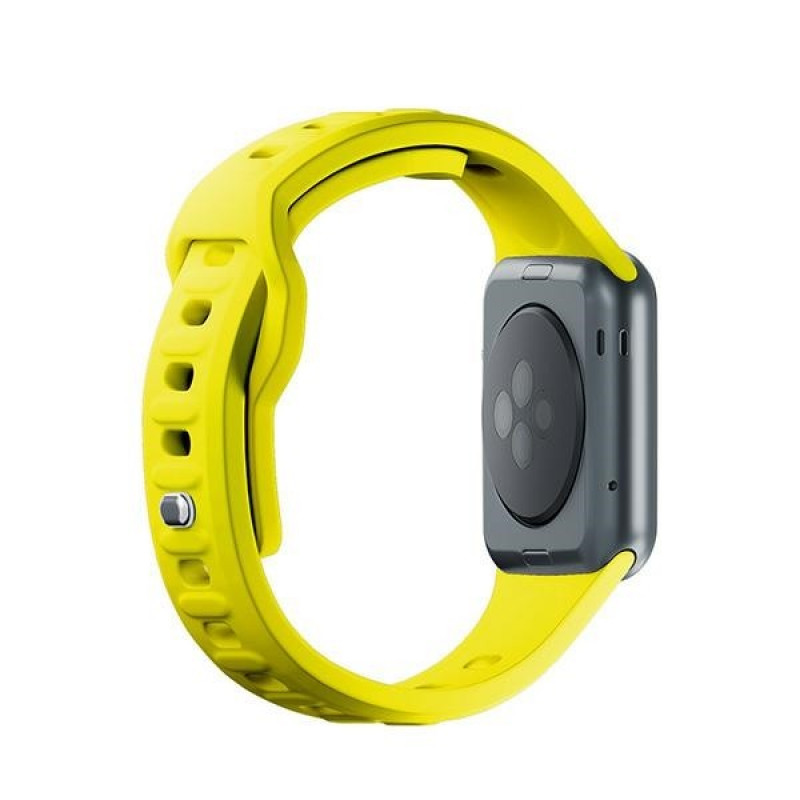 3mk silikona pulksteņa siksniņa Apple Watch 38/40/41 mm, dzeltena