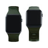 3mk silikona pulksteņa siksna Apple Watch 42/44/45/49 mm, tumši zaļa