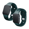 3mk silikona pulksteņa siksniņa Apple Watch 42/44/45/49 mm, evergreen