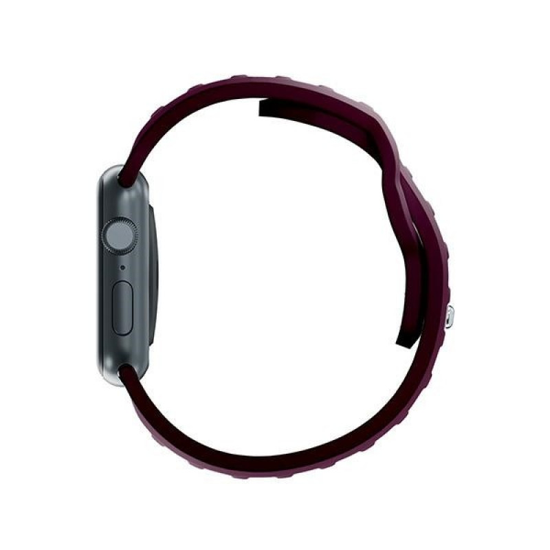 3mk silikona pulksteņa siksniņa Apple Watch 42/44/45/49 mm, mulberry / burgundy