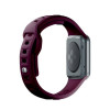 3mk silikona pulksteņa siksniņa Apple Watch 42/44/45/49 mm, mulberry / burgundy