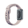 3mk silikona pulksteņa siksniņa Apple Watch 42/44/45/49 mm, rozā bēšā / latte