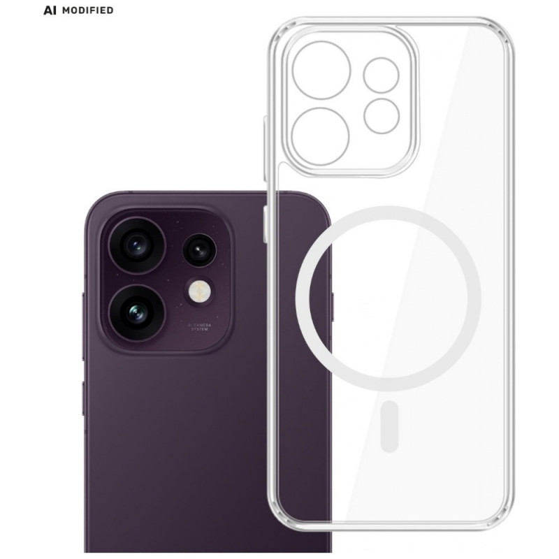 3MK Armor MagCase Oppo Reno 16 F / Reno 16 FS (CPH2859) vāciņš, caurspīdīgs