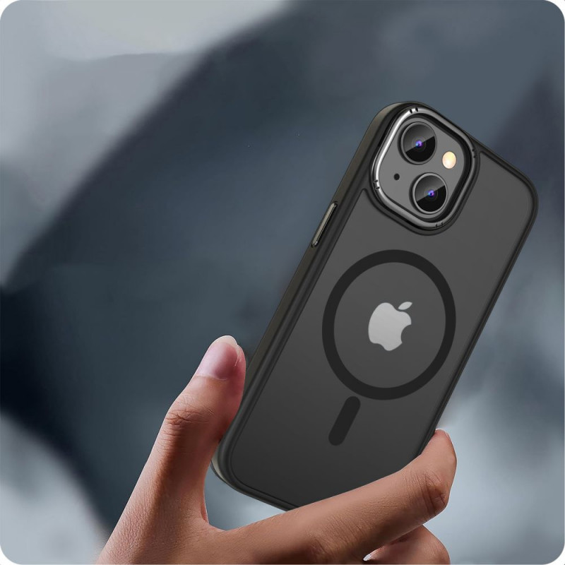 Tech-Protect MagMat 2 MagSafe Apple iPhone 15 vāciņš, matēti melns