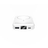 Tech-Protect PB31 LifeMag MagSafe pārnēsājamais akumulators 10000 mAh, 15 W, balts