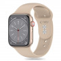 Tech-Protect silikona siksniņa Apple Watch 4/5/6/7/8/9/SE/10 (38/40/41/42 mm), Walnut