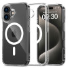 Tech-Protect Flexair Hybrid MagSafe Apple iPhone 16 maciņš, caurspīdīgs
