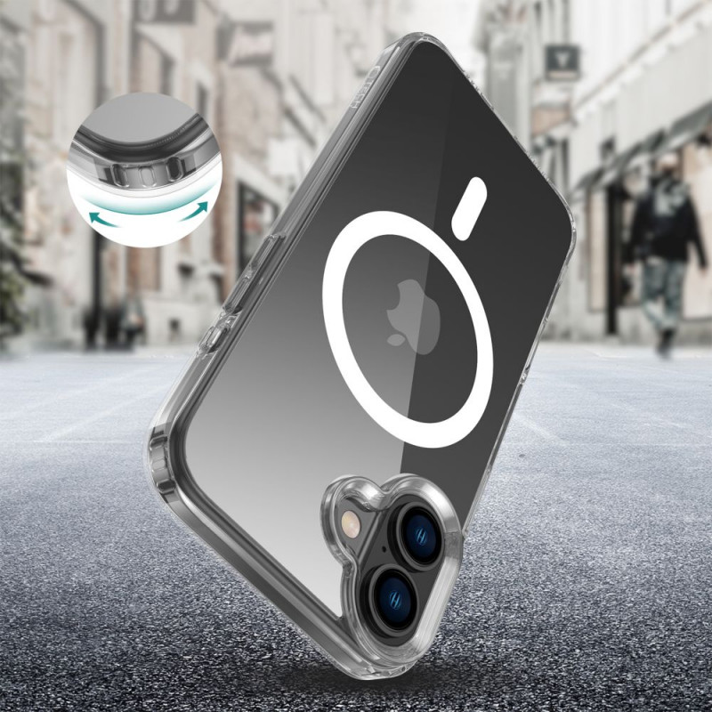 Tech-Protect Flexair Hybrid MagSafe vāciņš Apple iPhone 16 Plus, caurspīdīgs