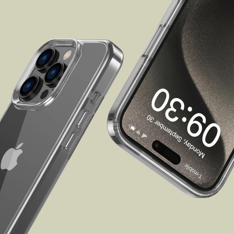 Tech-Protect Flexair Hybrid apvalks Apple iPhone 16 Pro, caurspīdīgs