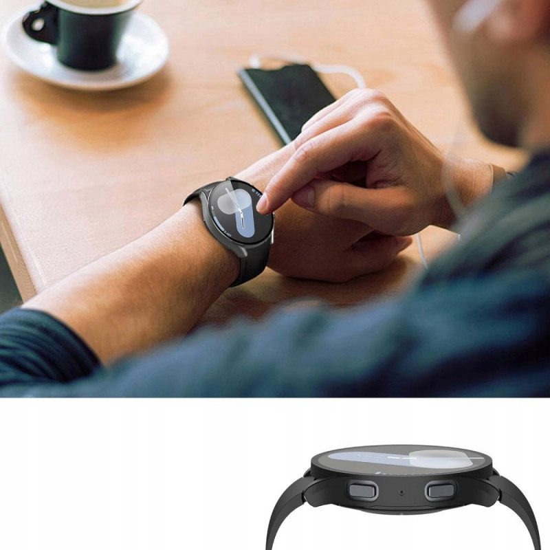 Tech-Protect Defense360 korpuss Samsung Galaxy Watch 4 / 5 / FE, 40 mm, melns