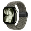 Tech-Protect Nylonmag siksniņa Apple Watch 4/5/6/7/8/9/SE/Ultra 1/2, 42/44/45/49 mm, Olive Grey