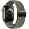 Tech-Protect Nylonmag siksniņa Apple Watch 4/5/6/7/8/9/SE/Ultra 1/2, 42/44/45/49 mm, Olive Grey