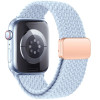 Tech-Protect Nylonmag siksniņa Apple Watch 4/5/6/7/8/9/SE/10, 38/40/41/42 mm, Baby Blue