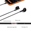 Tech-Protect Ultraboost Core G4 Mini Jack 3.5 mm vadu austiņas, melnas