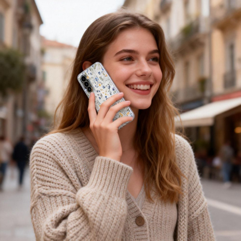 Tech-Protect FlexAir+ vāciņš Samsung Galaxy A17 / A18 4G / 5G, Spring Flowers (THP4588)
