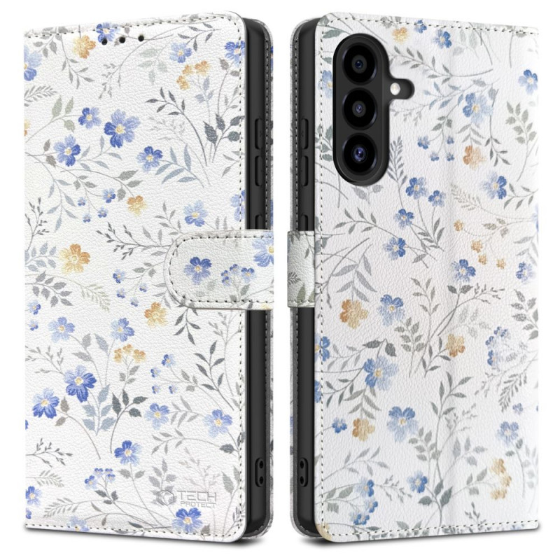 Tech-Protect maciņa futrālis Samsung Galaxy A17 / A18 / A26 4G / 5G, Spring Flowers