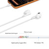 Tech-Protect Ultraboost Core G4 Mini Jack 3,5 mm vadu austiņas, baltas (THP5619)