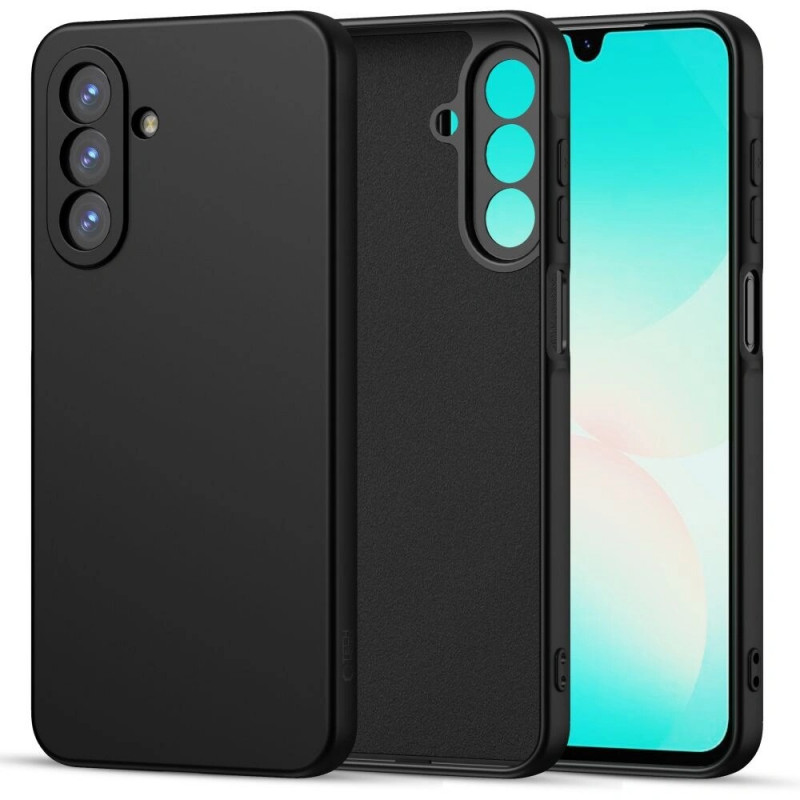 Tech-Protect Icon silikona vāciņš Samsung Galaxy A17 / A18 4G / 5G, melns (THP4642)