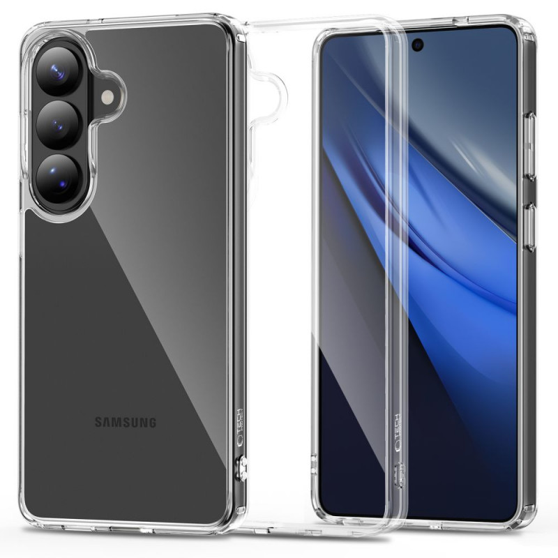 Tech-Protect FlexAir Hybrid apvalks Samsung Galaxy S26+, caurspīdīgs