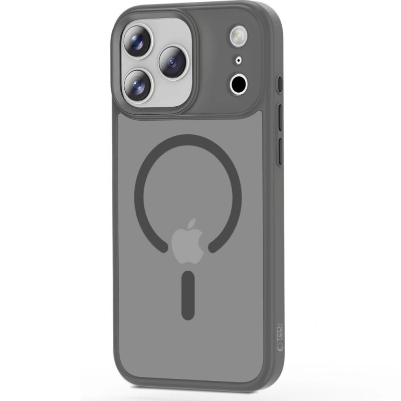 Tech-Protect Magmat MagSafe apvalks Apple iPhone 17 Pro, matēti krīta pelēks