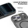 Tech-Protect Magmat MagSafe apvalks Apple iPhone 17 Pro, matēti krīta pelēks