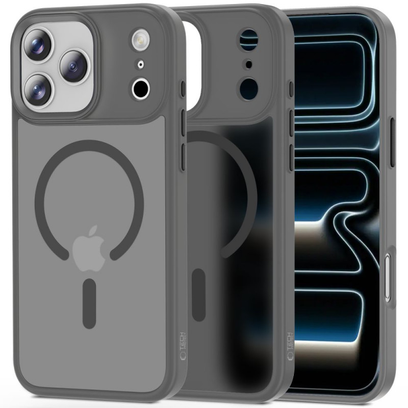 Tech-Protect Magmat MagSafe vāciņš Apple iPhone 17 Pro Max, matēts krīta pelēks