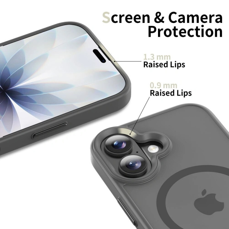 Tech-Protect Magmat MagSafe vāciņš THP4950 Apple iPhone 17, matēti krīta pelēks