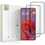 Tech-Protect Glass Fit+ rūdītais stikls Motorola Edge 50 Neo / 60 Neo, melns (2 gab.)