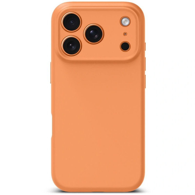 Tech-Protect silikona MagSafe futrālis Apple iPhone 17 Pro, Cosmic Orange