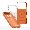 Tech-Protect silikona MagSafe futrālis Apple iPhone 17 Pro, Cosmic Orange