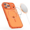 Tech-Protect Magmat MagSafe Apple iPhone 17 Pro maciņš, matēti kosmosa oranžs