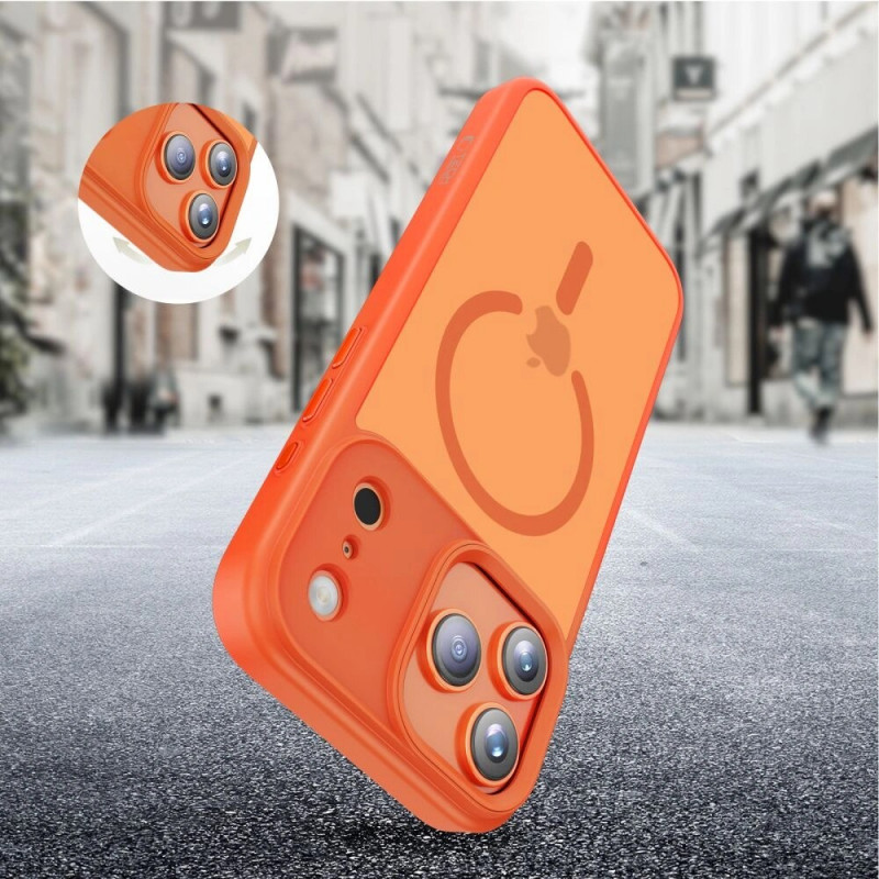 Tech-Protect Magmat MagSafe Apple iPhone 17 Pro maciņš, matēti kosmosa oranžs