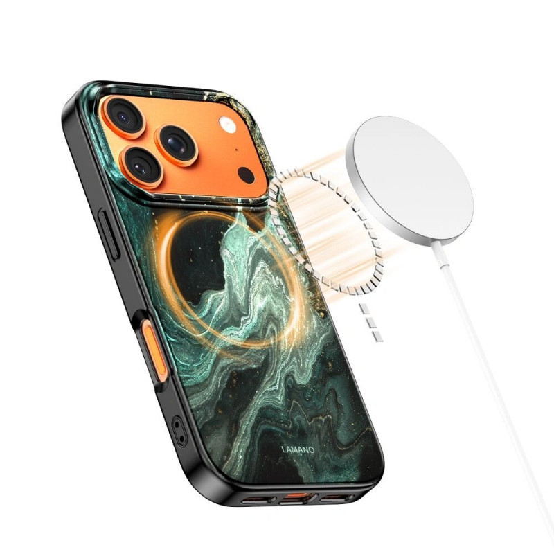 Tech-Protect Lamano MagSafe vāciņš Apple iPhone 17 Pro Max, Verde Aura