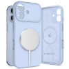 Tech-Protect silikona MagSafe vāciņš Apple iPhone 17, Mist Blue