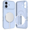 Tech-Protect silikona MagSafe vāciņš Apple iPhone 17, Mist Blue