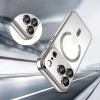 Tech-Protect MagFlex MagSafe vāciņš Apple iPhone 17 Pro Max, spīdīgi sudraba
