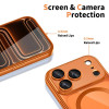 Tech-Protect MagFlex MagSafe vāciņš Apple iPhone 17 Pro, Shiny Cosmic Orange