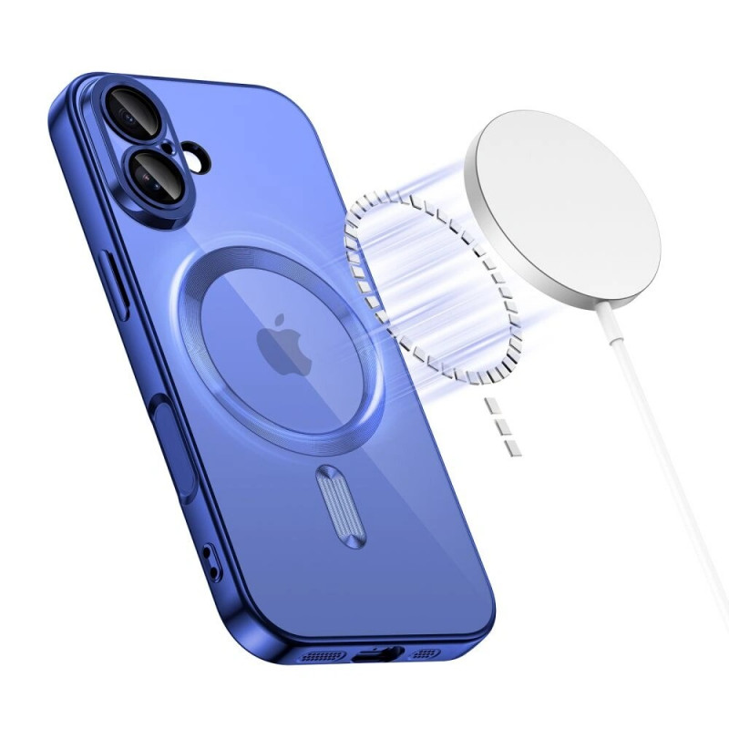 Tech-Protect MagFlex MagSafe vāciņš Apple iPhone 17, Shiny Mist Blue