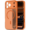 Tech-Protect BasicMag MagSafe vāciņš Apple iPhone 17 Pro Max, matēts Cosmic Orange