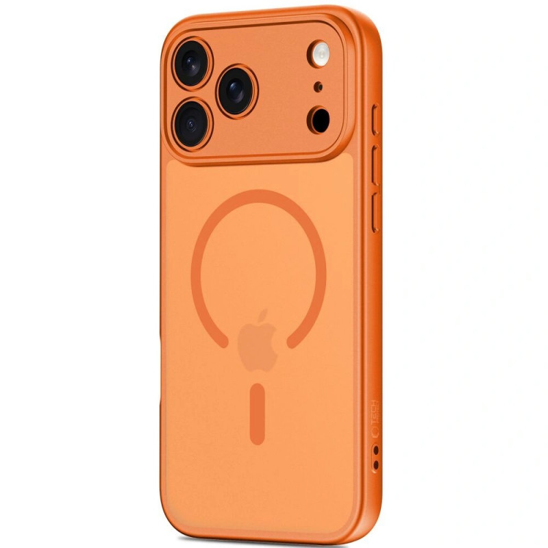 Tech-Protect BasicMag MagSafe vāciņš Apple iPhone 17 Pro, matēti Cosmic Orange