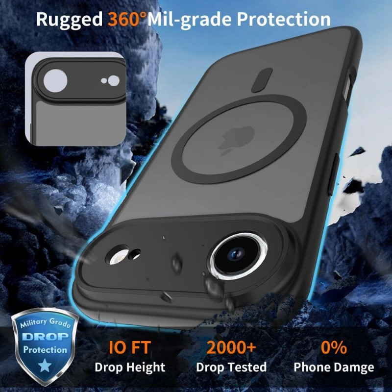 Tech-Protect BasicMag MagSafe vāciņš Apple iPhone 17 Pro, matēti Cosmic Orange